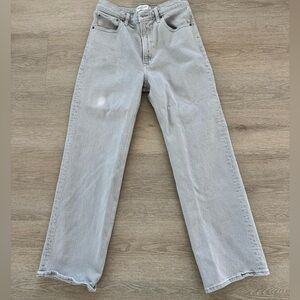 Abercrombie & Fitch Gray Straight Leg Jeans